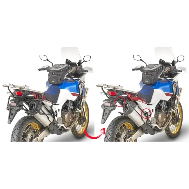 PORTAMALETAS GIVI LATERAL F/RAPIDA.HONDA.AT.AD.SPORT.CRFL.1000.18
