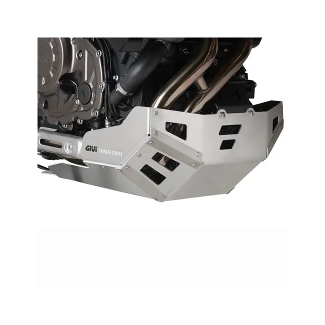 CUBRECARTER EN ALUMINIO SATINADO Y ANODIZADO - Yamaha XT 1200Z Super Ténéré (2010-2020) / XT1200ZE Super Ténéré (2014-2020)