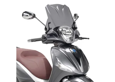 PARABRISAS AHUMADO 29 x 45 cm - PIAGGIO BEVERLY 125IE-300IE-350 (2010-2020)