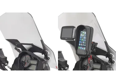 SOPORTE GIVI BARRA PDISPOSITIVOS F/ DETRAS PCA SUZUKI.DL.VSTROM.10