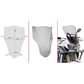 PARABRISAS GIVI HONDA.AFRICA.TWIN. CRFL.1000.16.18