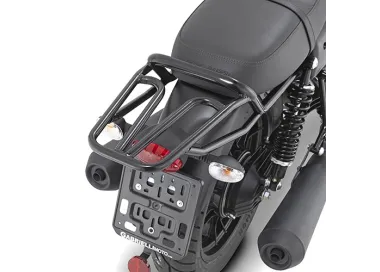 ADAPTADOR POSTERIOR PARA MALETA MONOKEY O MONOLOCK, NEGRO - MOTO GUZZI V7 III STONE / SPECIAL / Stone Night Pack (2017-2020)