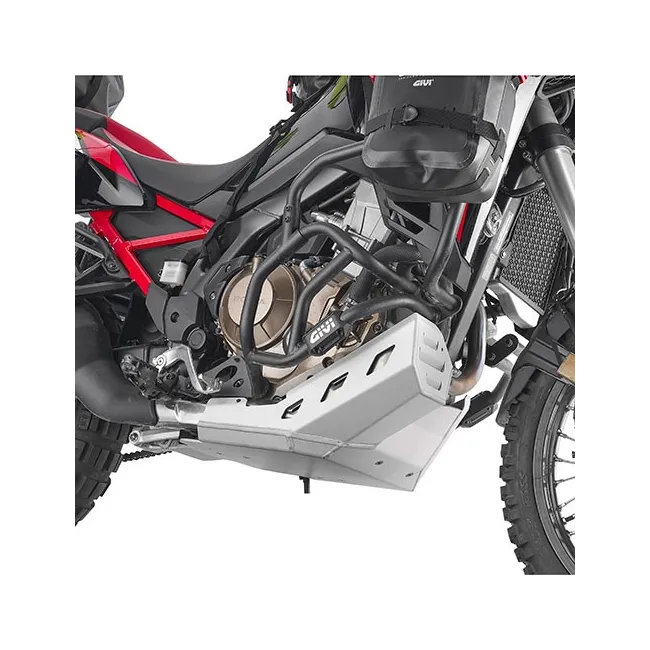 CUBRECARTER GIVI EN ALUMINIO SATINADO Y ANODIZADO - HONDA CRF1100L AFRICA TWIN (2020) CUBRECARTER GIVI EN ALUMINIO SATINADO Y ANODIZADO - HONDA CRF1100L AFRICA TWIN (2020)