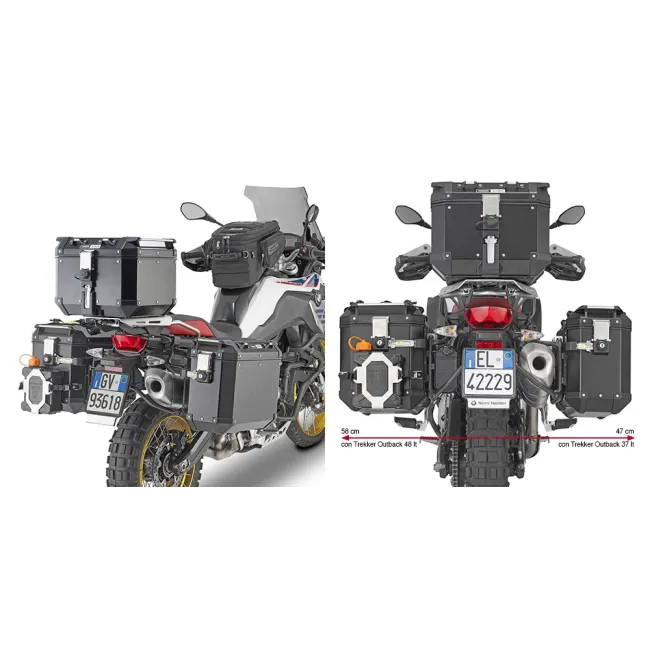 PORTAMALETAS LATERAL GIVI CAMSIDE18 BMW.FGS.750/850.18