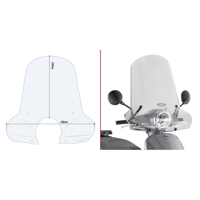 PARABRISA P/KITA SYM.FIDDLE.1 25.EURO5.2020