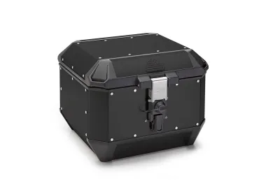 MALA DE ALUMÍNIO PRETA TREKKER ALASKA 44L
