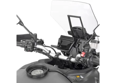 SUPORTE GIVI BARRA P/DISPOSITIVOS F/ DETRÁS PCA YAMAHA TRACER 9 21