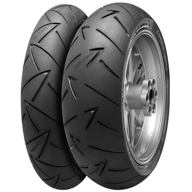 CONTINENTAL 110/80 ZR18 58W CONTIROAD ATTACK 2