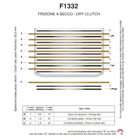 SET COMPLETO DISCOS EMBRAGUE SINTER_(exF1566AC)