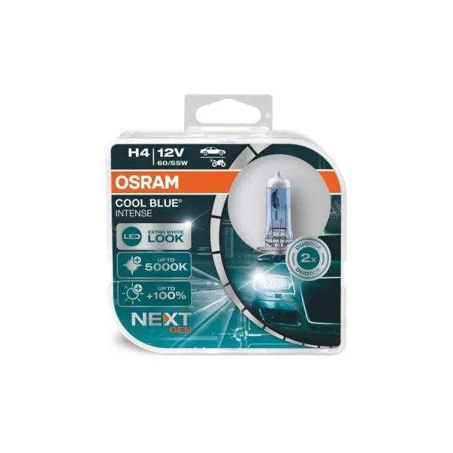 LAMPARA OSRAM H4 12v60,55w P43t COOL BLUE Next Gen LAMPARA OSRAM H4 12v60,55w P43t COOL BLUE Next Gen