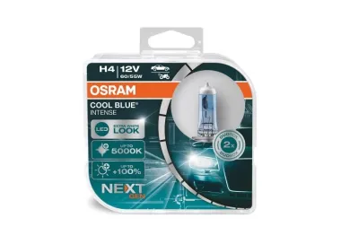 LAMPARA OSRAM H4 12v60,55w P43t COOL BLUE Next Gen