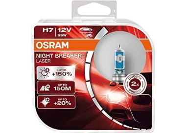 LAMPARA OSRAM H7 12V55W PX26D NIGHT BREAKER (SET 2 UDS)