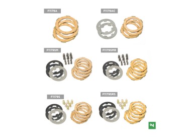 SET COMPLETO DISCOS EMBRAGUE + MUELLES