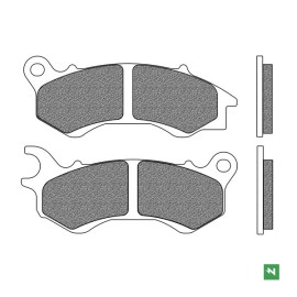 PASTILLAS DE FRENO SCOOTER ACTIVE ORGANICA