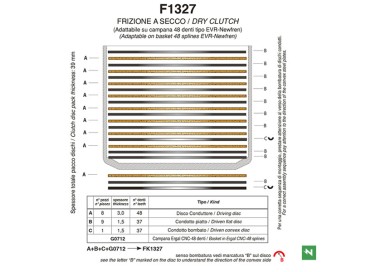 SET COMPLETO DISCOS EMBRAGUE _(exF1523ACOR)