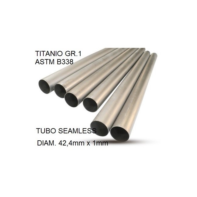 ESCAPE GPR Cafè Racer Tubo titanio seamleSs D. 42,4mm X 1mm ESCAPE GPR Cafè Racer Tubo titanio seamleSs D. 42,4mm X 1mm