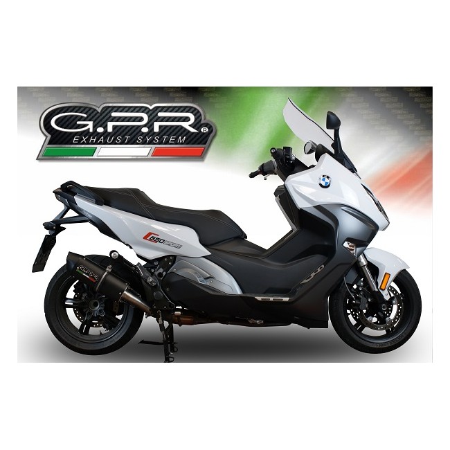 ESCAPE GPR  Bmw C 650 Sport 2016/20 e4  homologado y tub