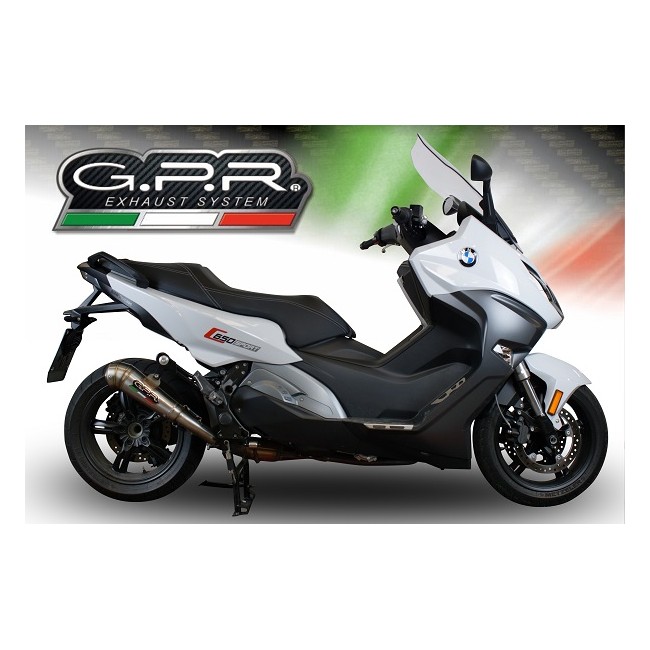ESCAPE GPR  Bmw C 650 Sport 2016/20 e4  homologado y tub
