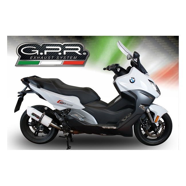 ESCAPE GPR  Bmw C 650 Sport 2016/20 e4  homologado y tub