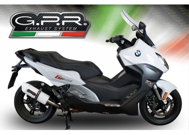 ESCAPE GPR  Bmw C 650 Sport 2016/20 e4  homologado y tub