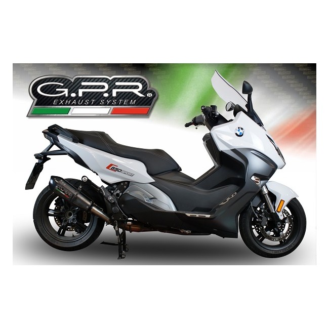 ESCAPE GPR  Bmw C 650 Sport 2016/20 e4  homologado y tub