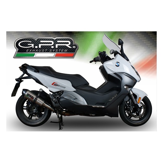 ESCAPE GPR  Bmw C 650 Sport 2016/20 e4  homologado y tub