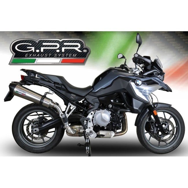 ESCAPE GPR  Bmw F 750 Gs 2018/20 e4  homologado y tubo d