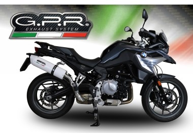 ESCAPE GPR  Bmw F 750 Gs 2021/22 e5  homologado y tubo d