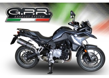 ESCAPE GPR  Bmw F 750 Gs 2021/22 e5  homologado y tubo d