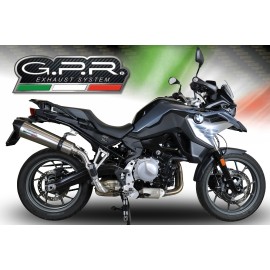 ESCAPE GPR  Bmw F 750 Gs 2021/22 e5  homologado y tubo d