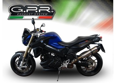 ESCAPE GPR  Bmw F 800 R 2017/19 e4  homologado y tubo de
