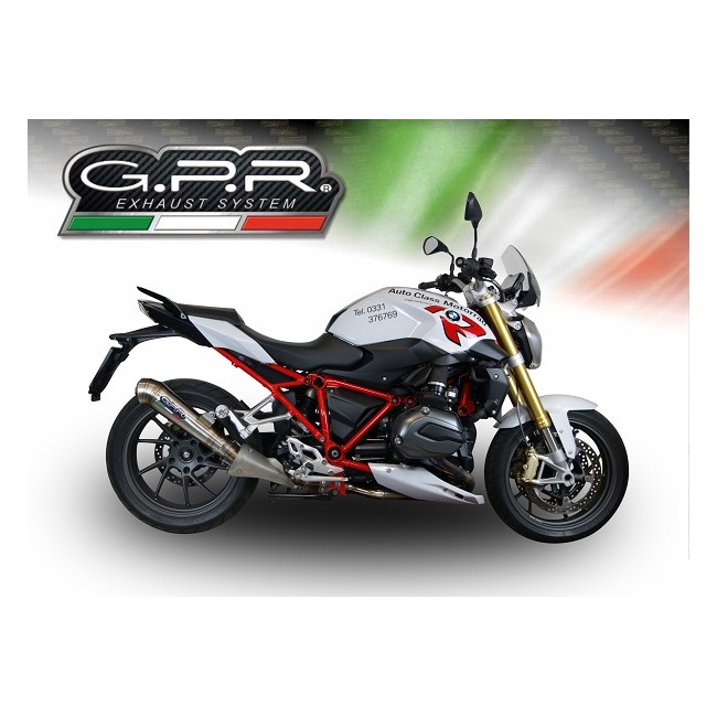 ESCAPE GPR  Bmw R 1200 R-Lc 2017/18 e4  homologado y tub