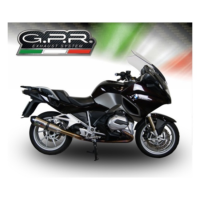 ESCAPE GPR Bmw R 1200 Rt 2017/19 e4 homologado y tubo ESCAPE GPR Bmw R 1200 Rt 2017/19 e4 homologado y tubo