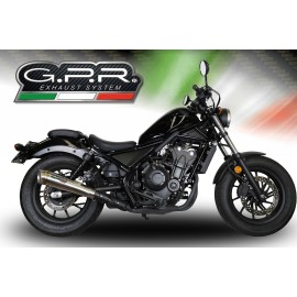 ESCAPE GPR  Honda Cmx 500 Rebel 2018/20 e4  homologado y
