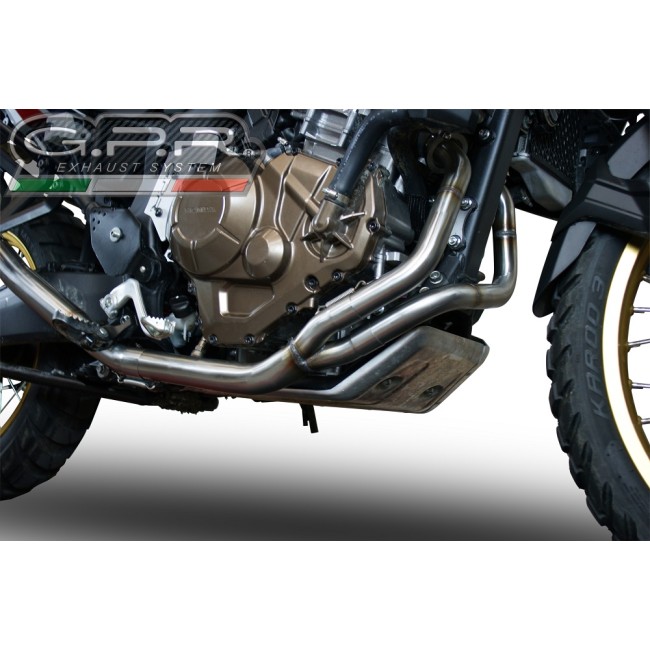 ESCAPE GPR Honda Crf 1000 L Africa Twin 2018/19 e4 Tubo ESCAPE GPR Honda Crf 1000 L Africa Twin 2018/19 e4 Tubo