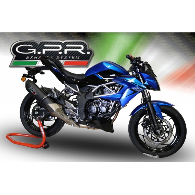 ESCAPE GPR Kawasaki Z 125 2019/20 e4 homologado y tubo ESCAPE GPR Kawasaki Z 125 2019/20 e4 homologado y tubo