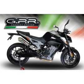 ESCAPE GPR  Ktm Duke 790 2017/20 e4  homologado y tubo d