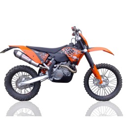 ESCAPE GPR  Ktm Excr 2007/11  homologado y tubo de conex
