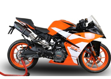 ESCAPE GPR  KTM RC 125 2017/20 E4  HOMOLOGADO Y CATALIZADO FURORE EVO4 NERO