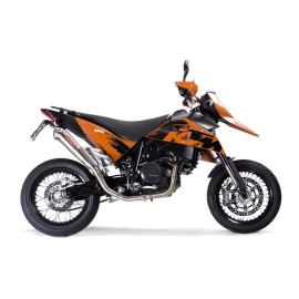 ESCAPE GPR  Ktm Supermoto 690 2007/09  completo homologa