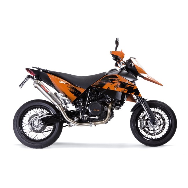 ESCAPE GPR  Ktm Supermoto 690 2007/09  completo homologa