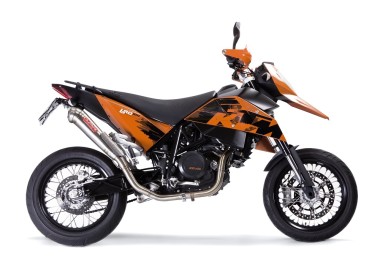 ESCAPE GPR  Ktm Supermoto 690 2007/09  completo homologa
