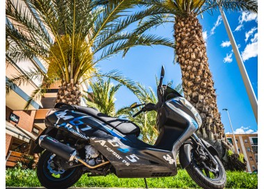 ESCAPE GPR  Suzuki Burgman 200 I.E. 2007/13  completo ho