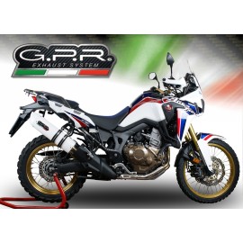 ESCAPE GPR ALBUS CERAMIC HONDA CRF 1000 L AFRICA TWIN 201