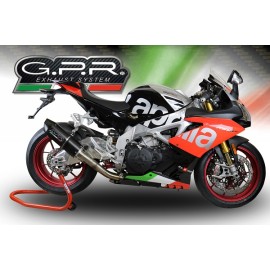 ESCAPE GPR APRILIA RSV4 1100 2019/20 e4 FURORE NERO HOMCA