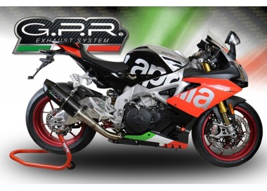 ESCAPE GPR APRILIA RSV4 1100 2019/20 e4 FURORE NERO HOMCA