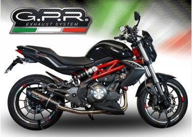 ESCAPE GPR BENELLI BN 302 2017/19 e4 FURORE EVO4 NERO