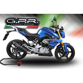 ESCAPE GPR BMW G 310 R 2017/20 e4 FURORE EVO4 NERO HOMCAT