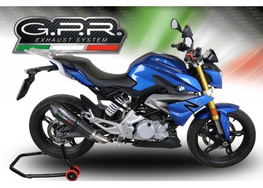 ESCAPE GPR BMW G 310 R 2017/20 e4 GP EVO4 POPPY HOMCAT