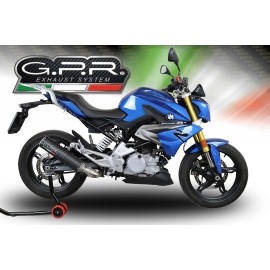 ESCAPE GPR BMW G 310 R 2017/20 e4 M3 BLACK TITANIUM  HOMC